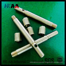 Brushing & Ploshing Precision Turning CNC Mechanical Parts Zinc Plated